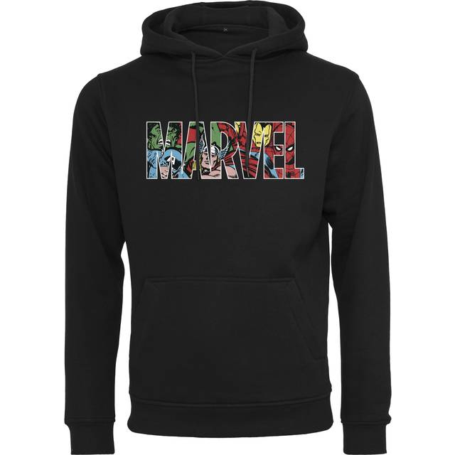Marvel Logo Character Hoody (black XS)