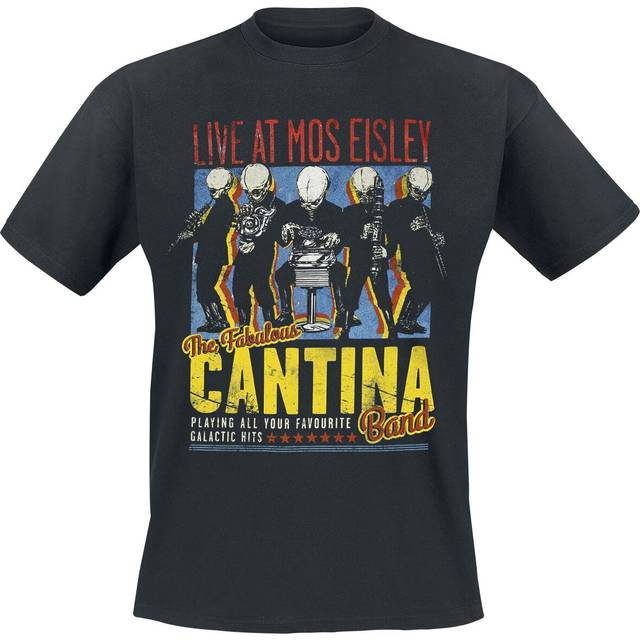 Star Wars - Disney T-Shirt - Cantina Band On Tour - S to 5XL - for Men - black - XXL
