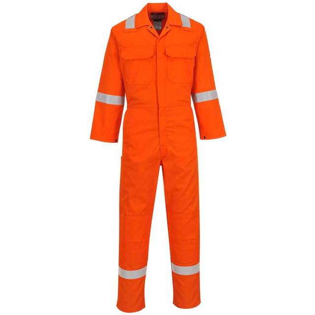 (64 inR, Orange) Portwest Unisex Adult Classic Bizweld Overalls