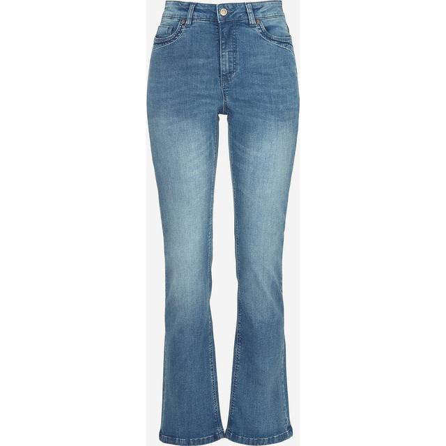Stretchjeans med bootcut Anja