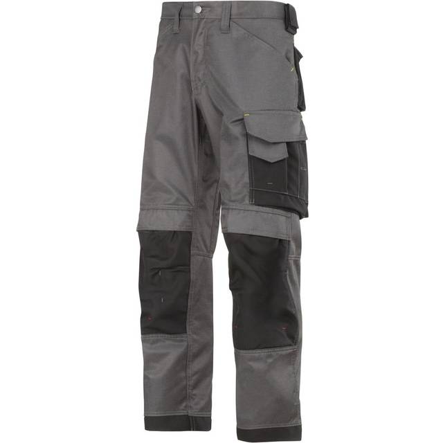 (38S, Muted Black/Black) Snickers Mens DuraTwill Craftsmen Non Holster Trousers