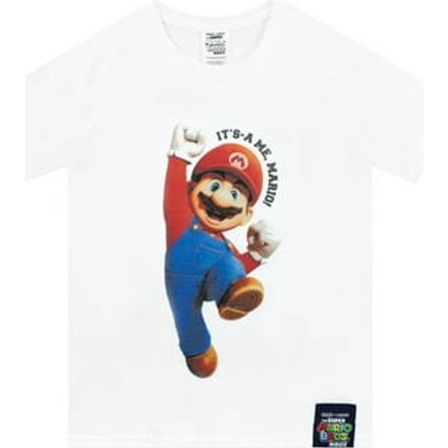 Mario T-Shirt - White - 3-4 Years