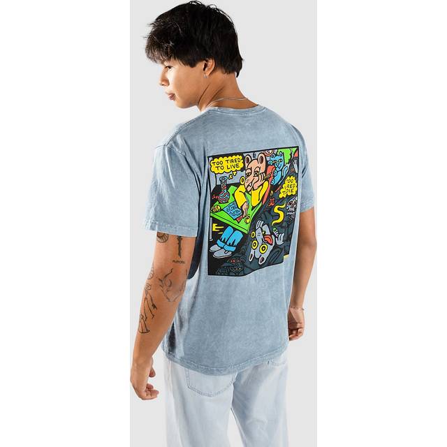Killer Acid Duality Ice T-Shirt dye ice blue