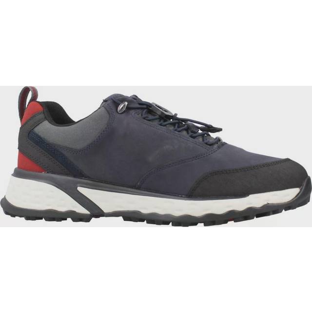Mens geox sterrato b leather smart casual bungee cord trainers sizes 6 to 11