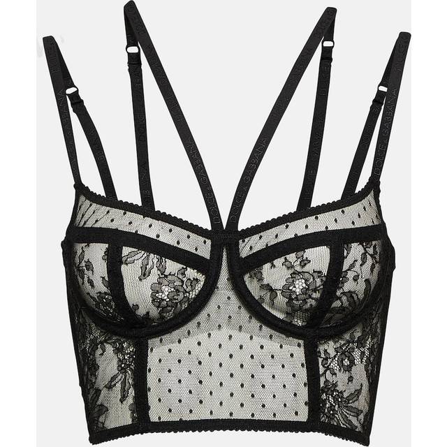 Dolce&Gabbana Lace bralette - black - XS