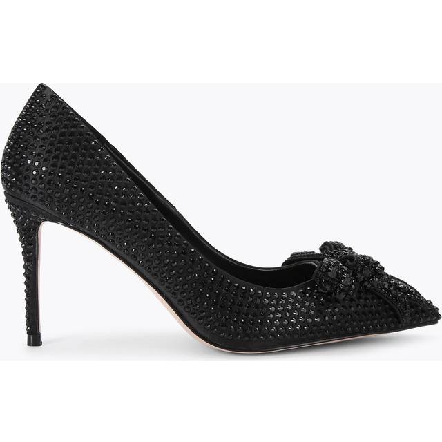 Belgravia Bow Courts - BLACK - Taking inspiration from its vibrant London surroundings, Kurt Geiger London delivers a collection of lively trainers, heels and more with playful and lively style intentions.