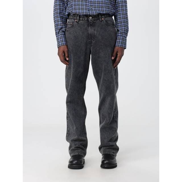 OUR LEGACY Gray Formal Cut Jeans - OVERDYED BLACK CHAIN - WAIST US 34