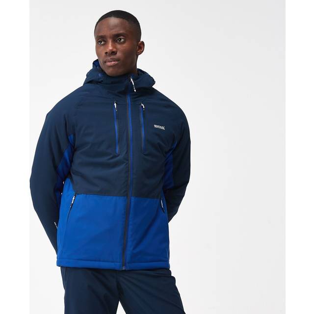 Regatta Highton Stretch III Waterproof Insulated Jacket : Navy/New Roy