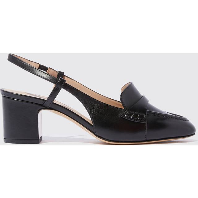 Scarosso Chaussures à talons Bianca Noirs Veau - Noir - Veau (39)