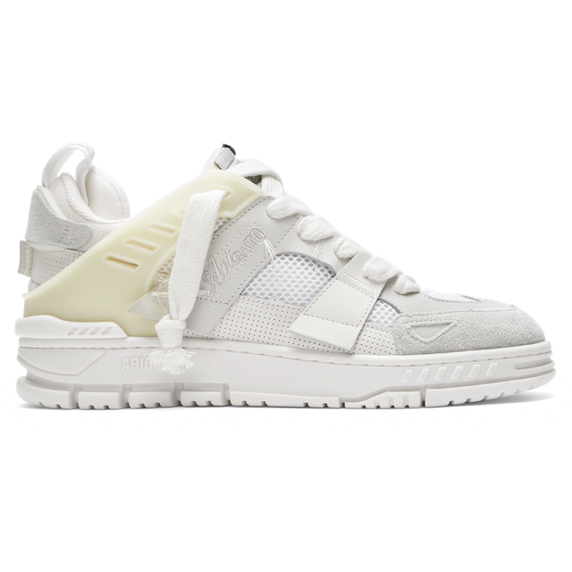 Axel Arigato White & Gray Area Patchwork Sneakers - White/White - IT 35