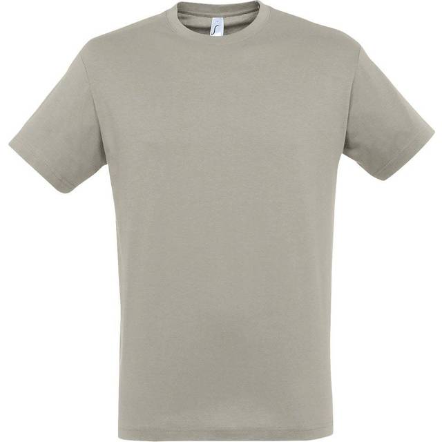 (M, Light Grey) SOLS Mens Regent Short Sleeve T-Shirt