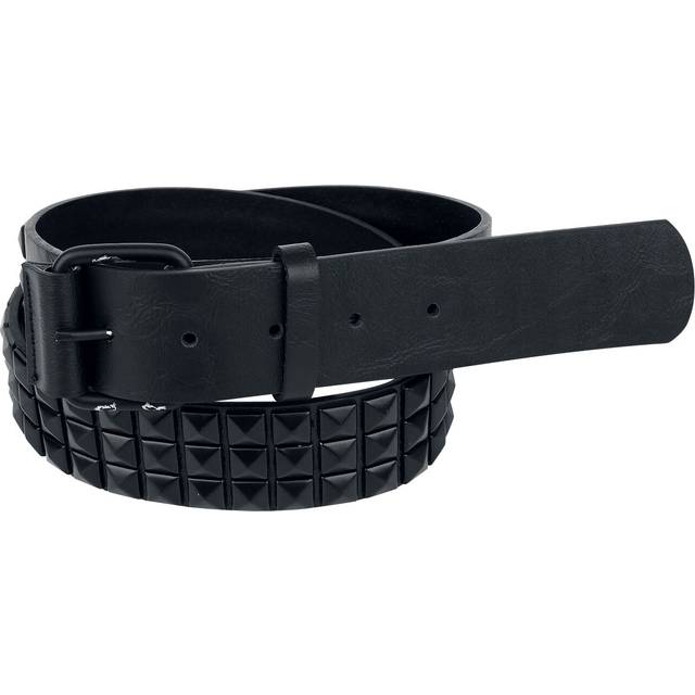 Black Premium by EMP Belt - Studded Belt - black - 115 cm