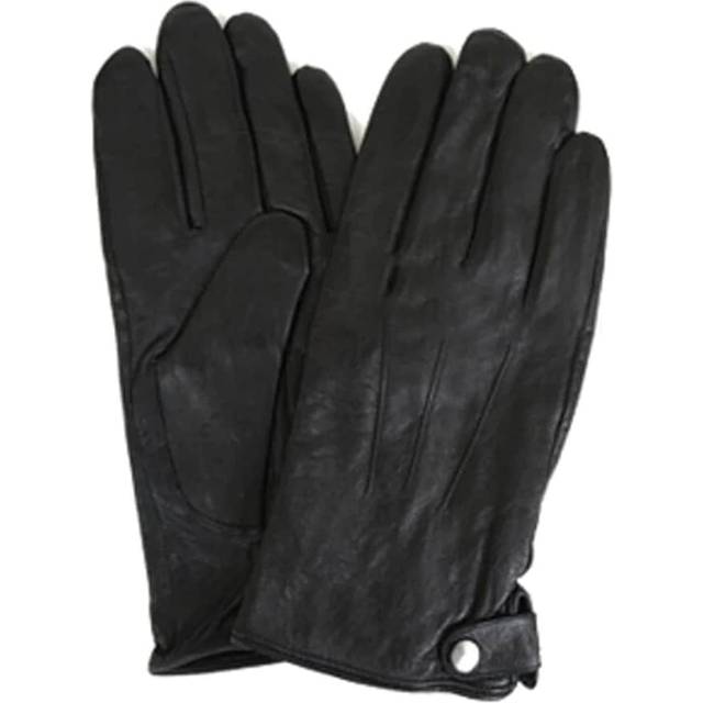 (XL, Black) Eastern Counties Leather Mens Classic Leather Winter Gloves