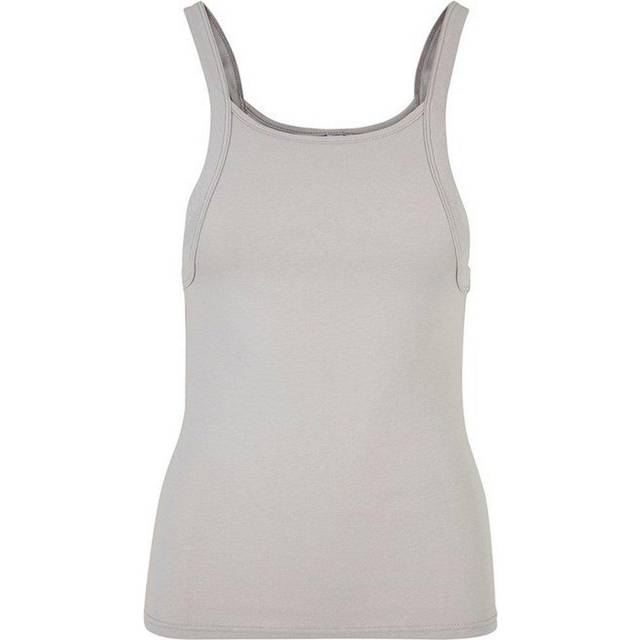 (S, Light Asphalt) Build Your Brand Womens/Ladies Everyday Tank Top