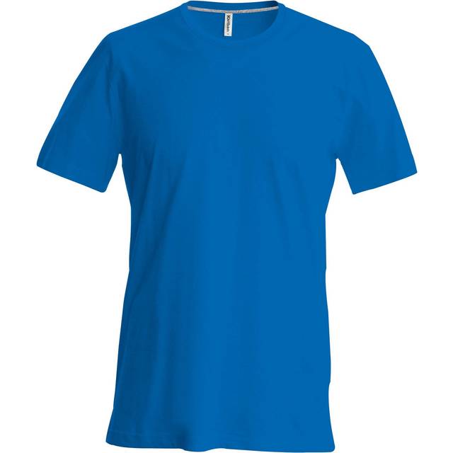 (M, Royal Blue) Kariban Mens Slim Fit Short Sleeve Crew Neck T-Shirt