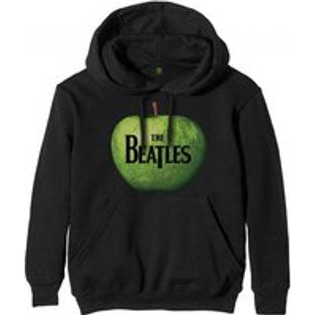 (M, Black) The Beatles Unisex Adult Apple Logo Hoodie
