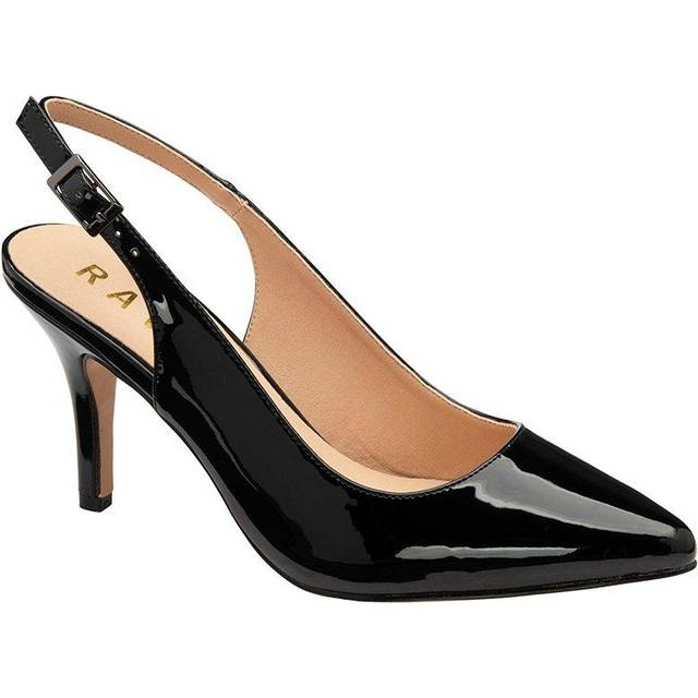 Ravel Kavan Heel Shoes - Black, Black, Size 8, Women