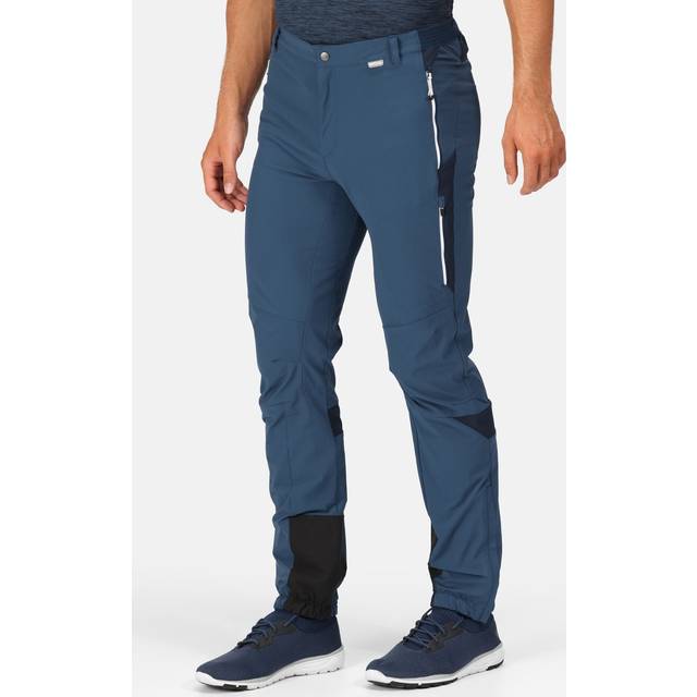 Regatta Mens Mountain III Active Stretch Walking Trousers 40R - Waist 40' (101.5cm), Inside Leg 32'