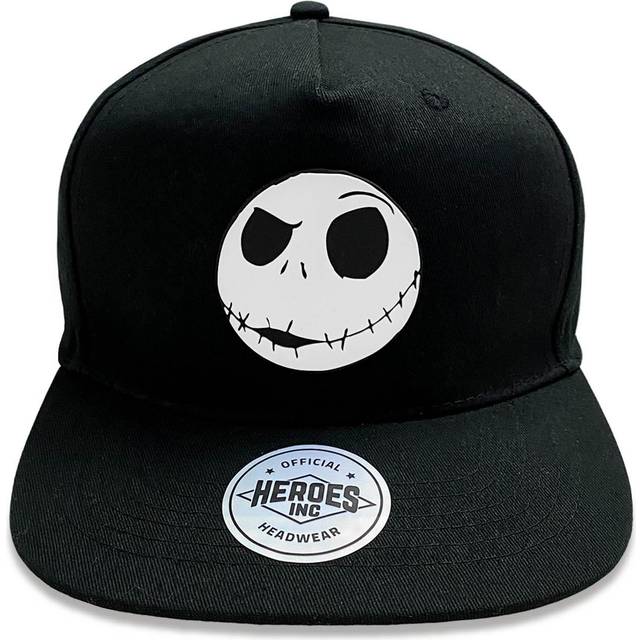 Nightmare Before Christmas Jack Skellington Face Snapback Cap