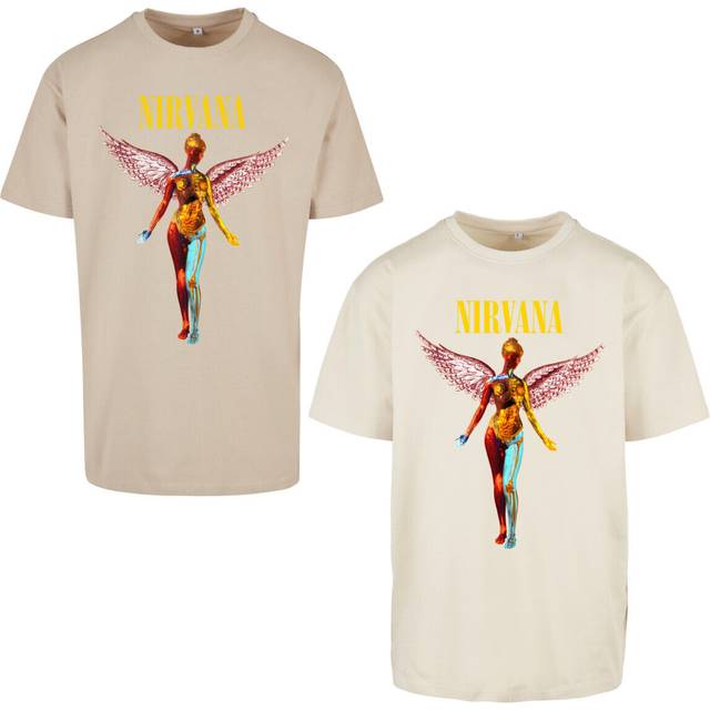 Oversized T-shirt Mister Tee In Utero - Beige - L