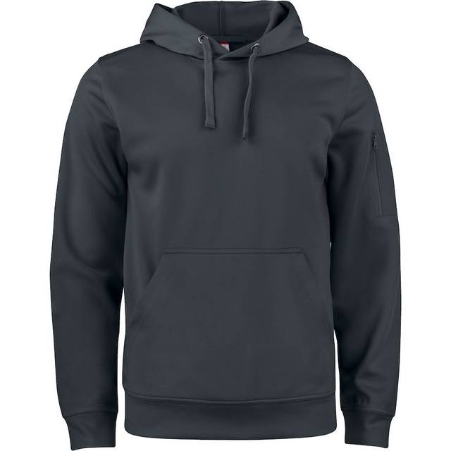 (L, Black) Clique Unisex Adult Basic Active Hoodie