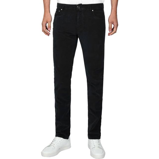 Jacob Cohen Bard 5 Pocket Moleskin Jean in Black | Jacob Cohen - 30"