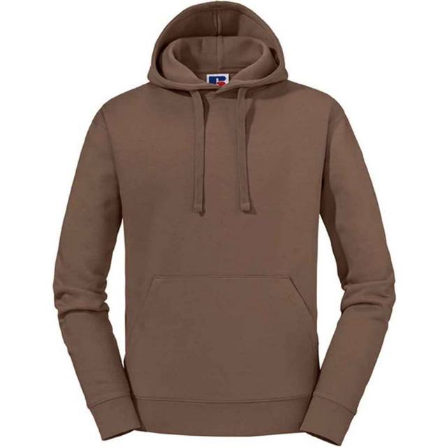 (XL, Mocha Brown) Russell Mens Authentic Hoodie