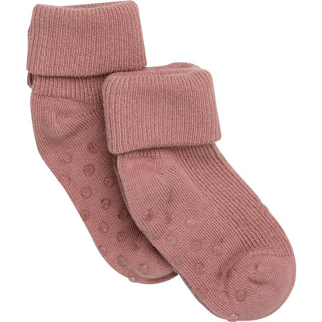Minymo Strumpor - 2-pack - Halkskydd - Rose Cloud - Minymo - 15/18 - Strumpor