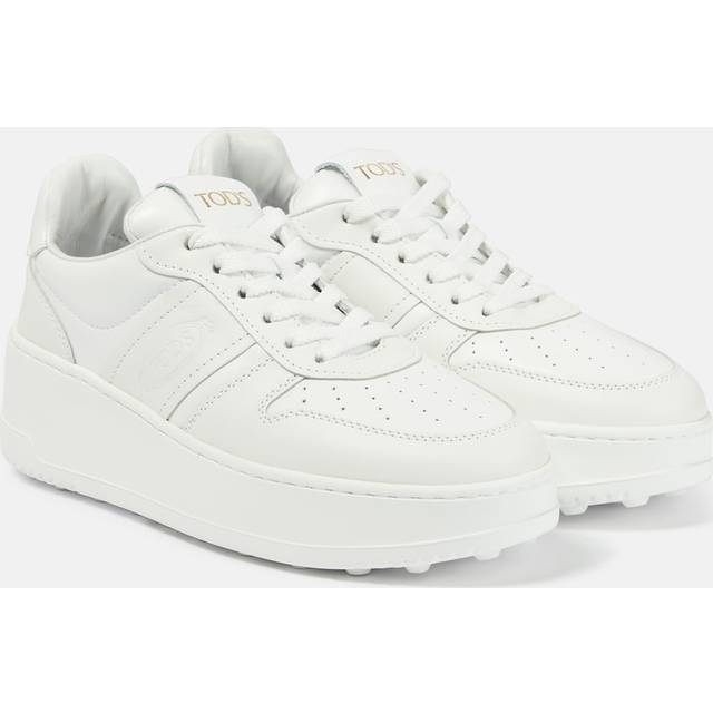 Tod's Leather platform sneakers - white (UK 8.5)