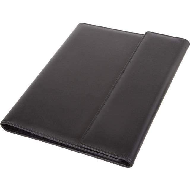 Alassio Salvo A4 Organiser File Leather Black 30068