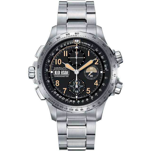 Hamilton Watch Khaki X-Wind Auto Chrono Limited Edition - Black