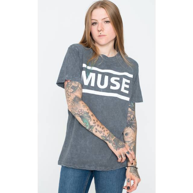 Muse - Logo Dip-Dye - T-Shirt - black - S - 100% Cotton,Jersey