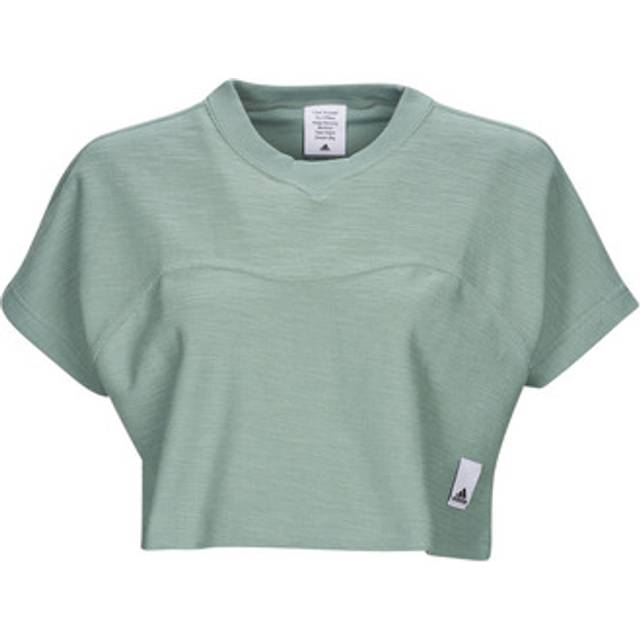 Women's lounge terry crop top adidas