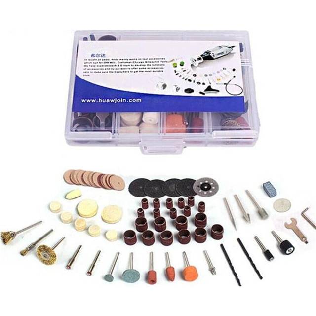 91pcs Electric Polishing Kit Dremel Rotary Tool Accessory Set for Grinding Sanding Polishing Machine