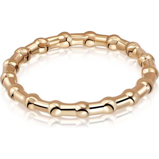 Modern Bobble Stacking Ring 18ct Gold Plate 18ct Gold Plate