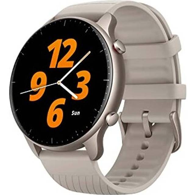 Amazfit GTR 2 46mm smartwatch med Bluetooth-samtal, 3 GB musiklagring, sportklocka med 90 sportlägen, hjärtfrekvens- och SpO2-mätning, fungerar med Alexa