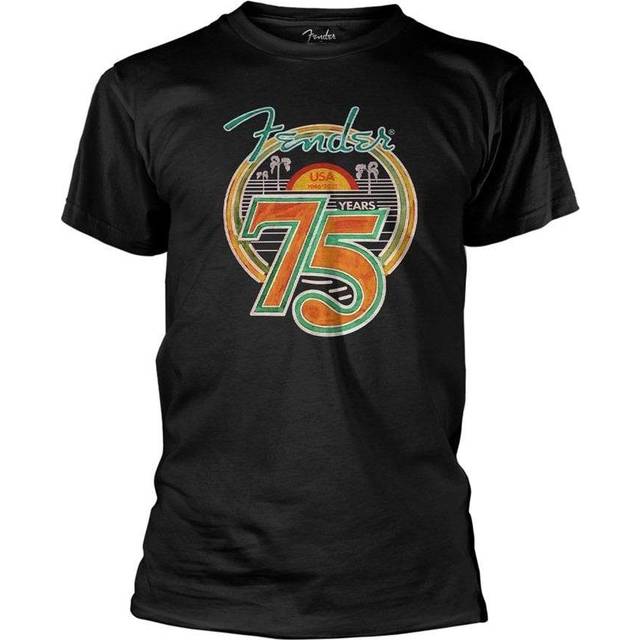 Fender Unisex Adult Marker Landscape T-Shirt L black