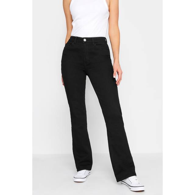 Long Tall Sally Bootcut Jean - Black, Black, Size 14, Length 36, Women -  length 36,14