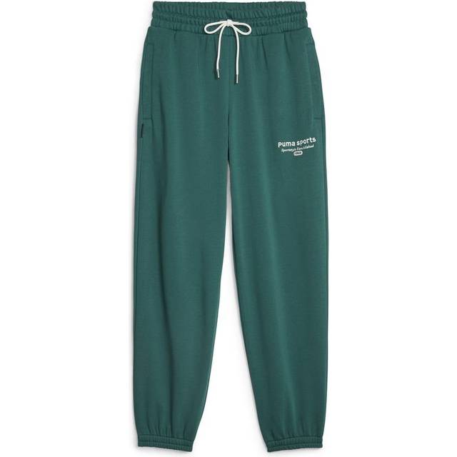 PUMA Sweatpants in Dark Green