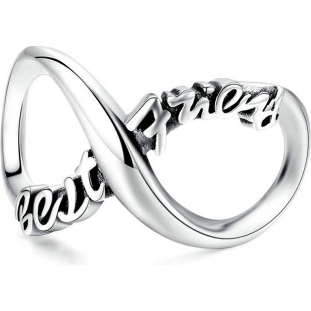 Love Charm Silver plating Bracelet Bangle Best Friend Gifts Jewelry