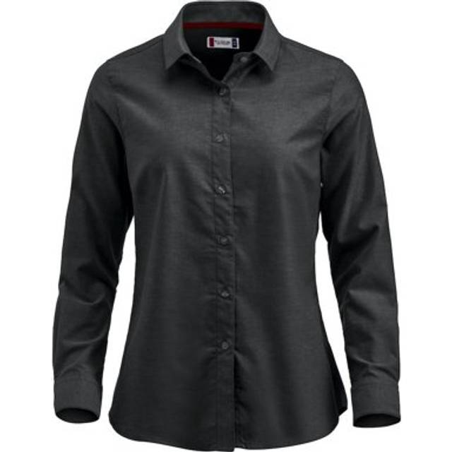(S, Black) Clique Womens/Ladies Garland Formal Shirt