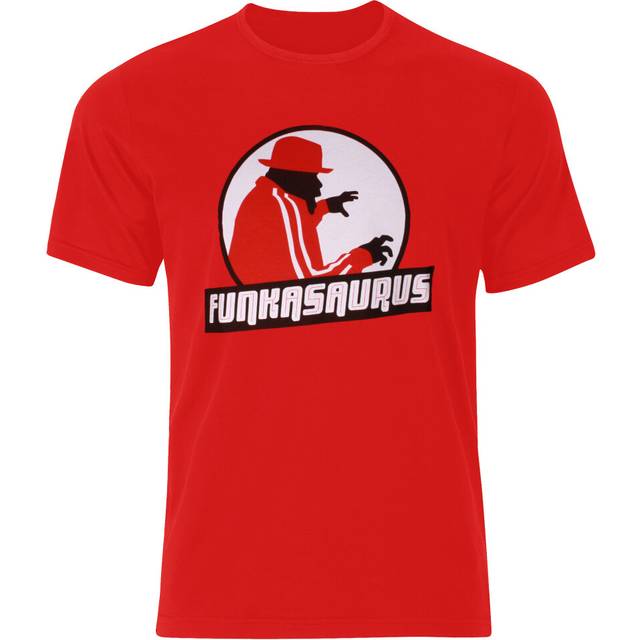 "WWE Brodus Clay ""Funkasaurus"" Youth T-Shirt [Youth Large] Red"