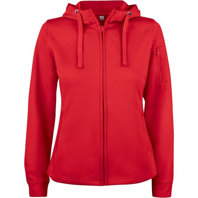 (L, Red) Clique Unisex Adult Basic Active Hoodie