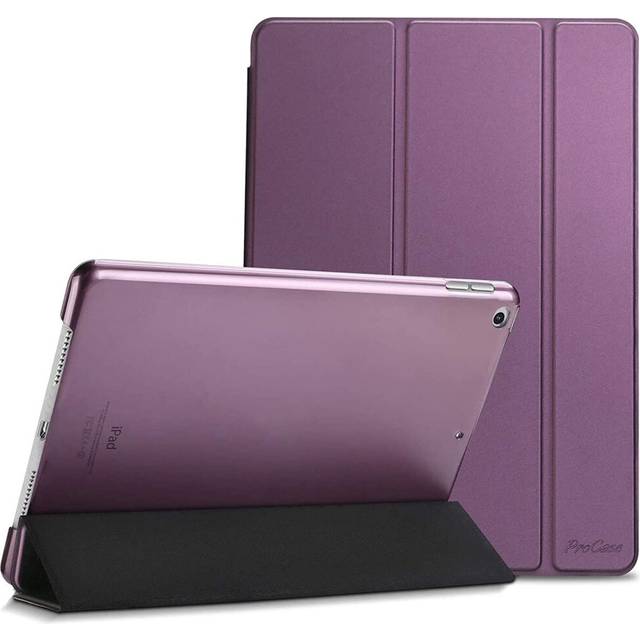 ProCase iPad 10,2 Fodral Skal, Smart Slimmat Fodral för iPad 10,2 tum 2020 8:e gen / 2019 7:e gen - Lila