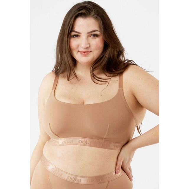 Womens Everyday Hidden Underwired Bralette - Brown - 42DD