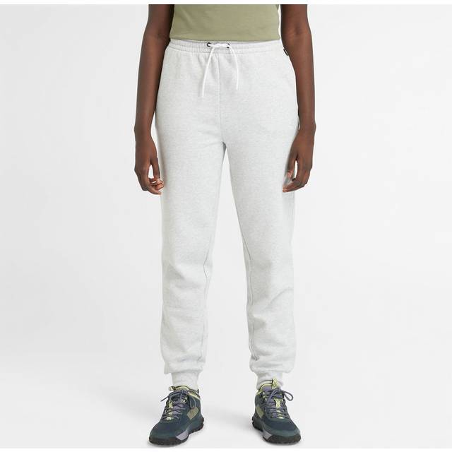 Timberland Women's Brush Back Jogger Pant Träningsbyxa Dam Storlek XS Färg vit