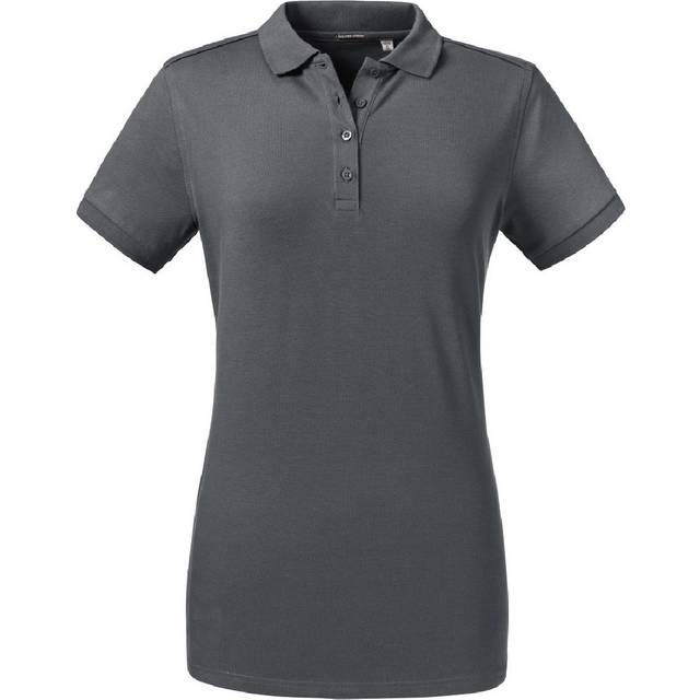 (XL, Convoy Grey) Russell Womens/Ladies Tailored Stretch Polo