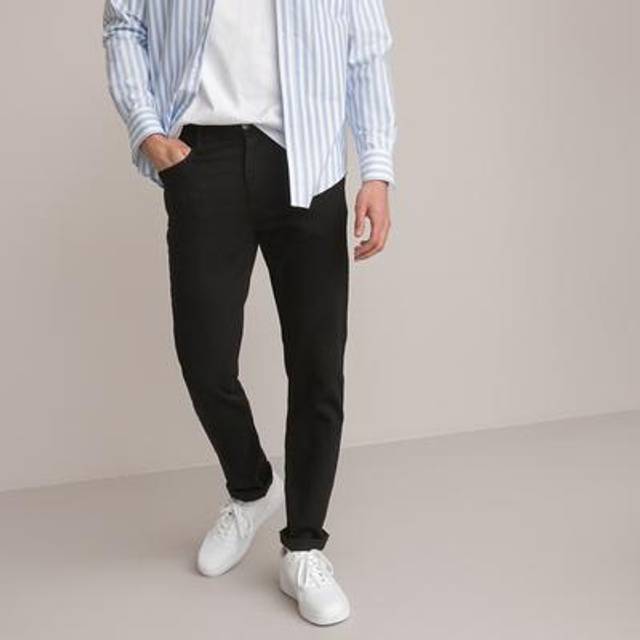 Hugues Signature Regular Jeans - Black - W36