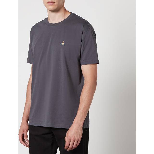 Vivienne Westwood Classic Orb Cotton T-Shirt - M - Grey