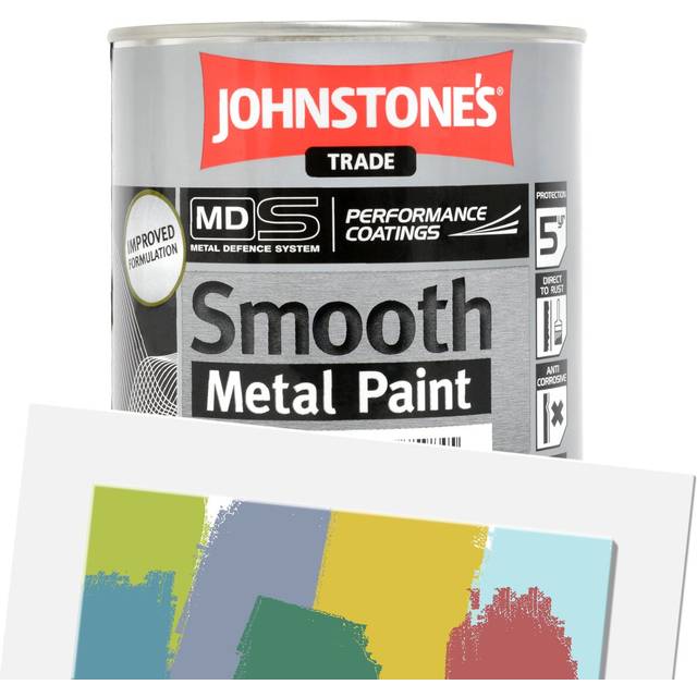 Johnstones Trade - Smooth Metal Paint (Tinted) 0.8L